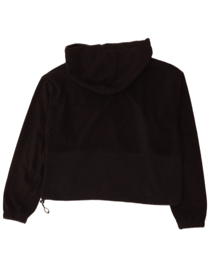 Jumper de lã com capuz feminino Champion UK 14 poliéster preto médio