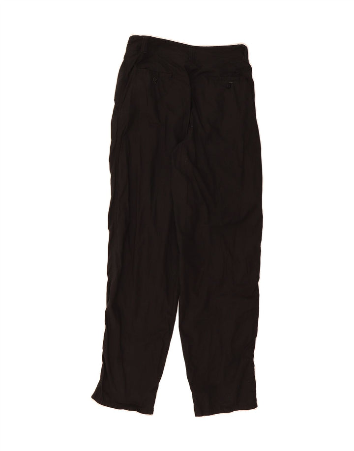 S.OLIVER Mens Straight Chino Trousers W31 L32 Black Cotton Vintage S.Oliver and Second-Hand S.Oliver from Messina Hembry 