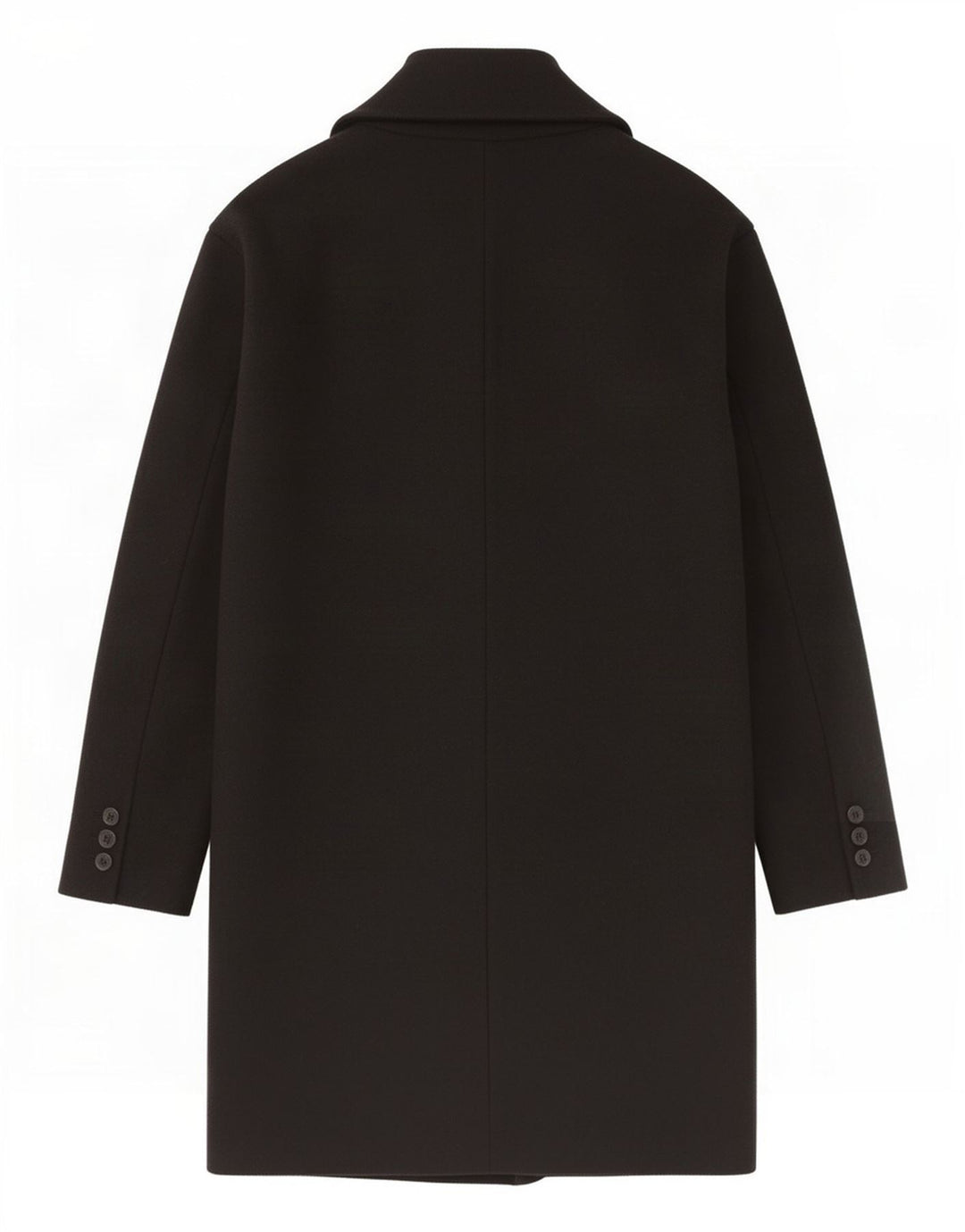 Sobretudo feminino Zara Oversized UK 14 médio preto