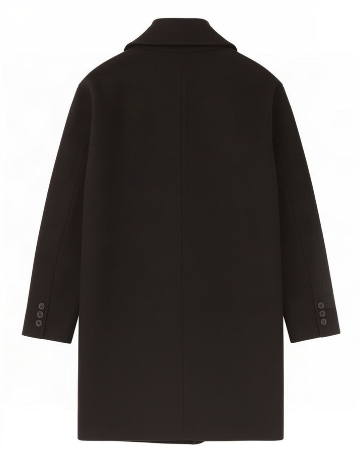 Sobretudo feminino Zara Oversized UK 14 médio preto