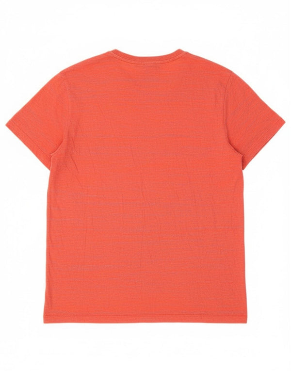 Camiseta masculina Superdry Top 2XL algodão manchado laranja