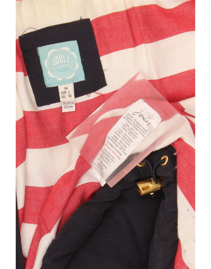 Jaqueta acolchoada feminina JOULES UK 14 grande poliéster azul marinho