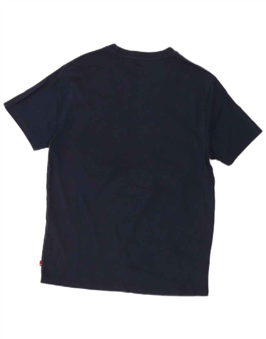 Camiseta masculina Levi's Standard Fit gráfica top médio algodão azul marinho