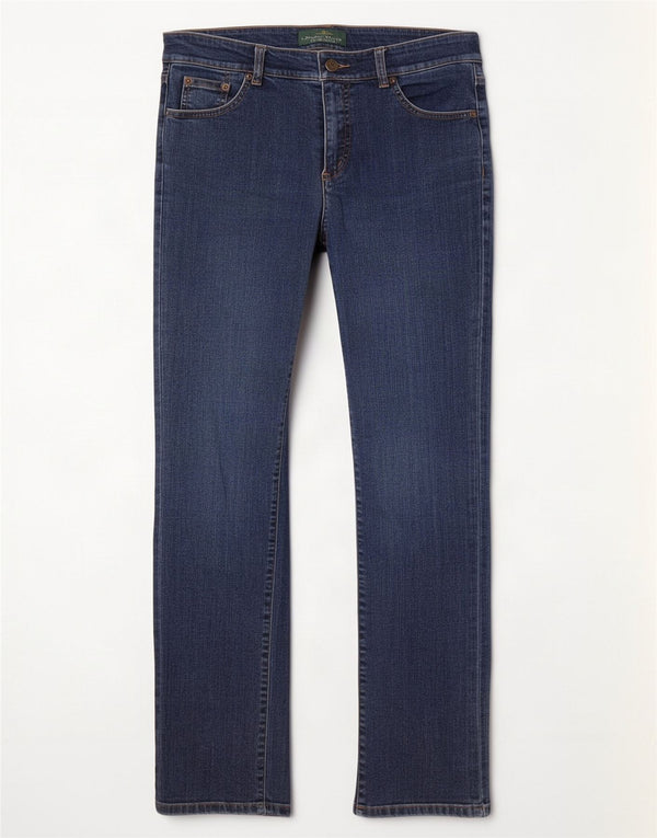 Ralph Lauren Womens Straight Jeans US 4 Small W26 L30 Blue Cotton