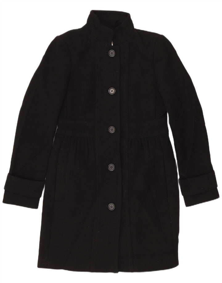 Sobretudo feminino J. CREW US 2 XS preto nylon
