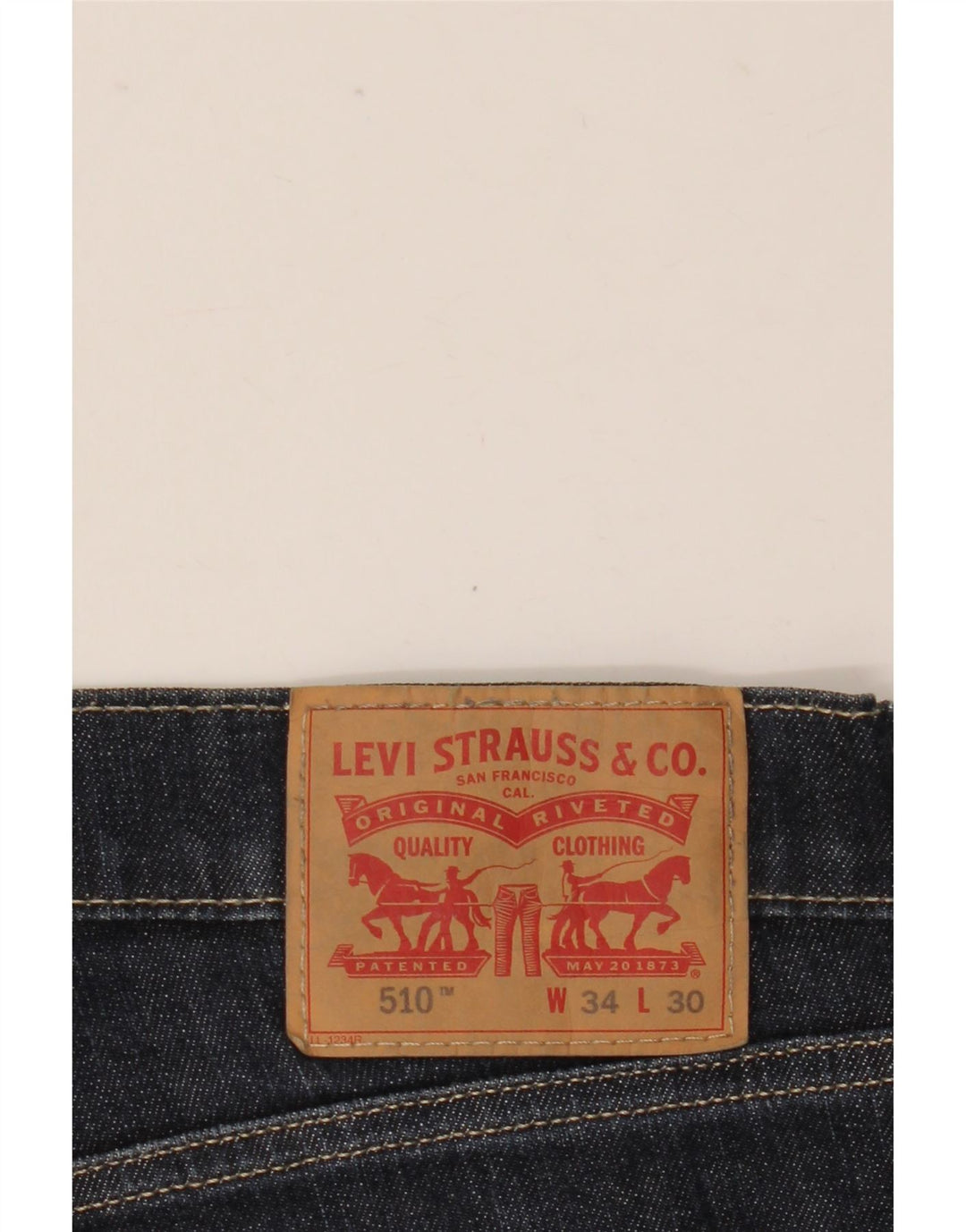 Jeans Levi's 510 Skinny W34 L30 Azul Marinho