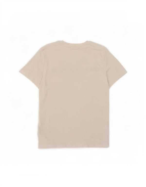 Calvin Klein Jeans Mens Graphic T-Shirt Top Large White Cotton