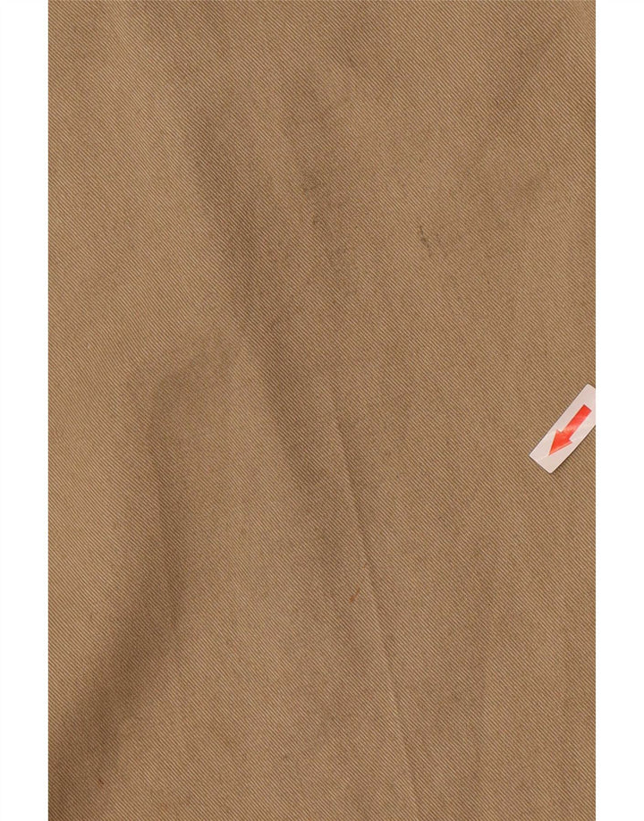Calças Chino retas masculinas Dickies W40 L32 poliéster bege