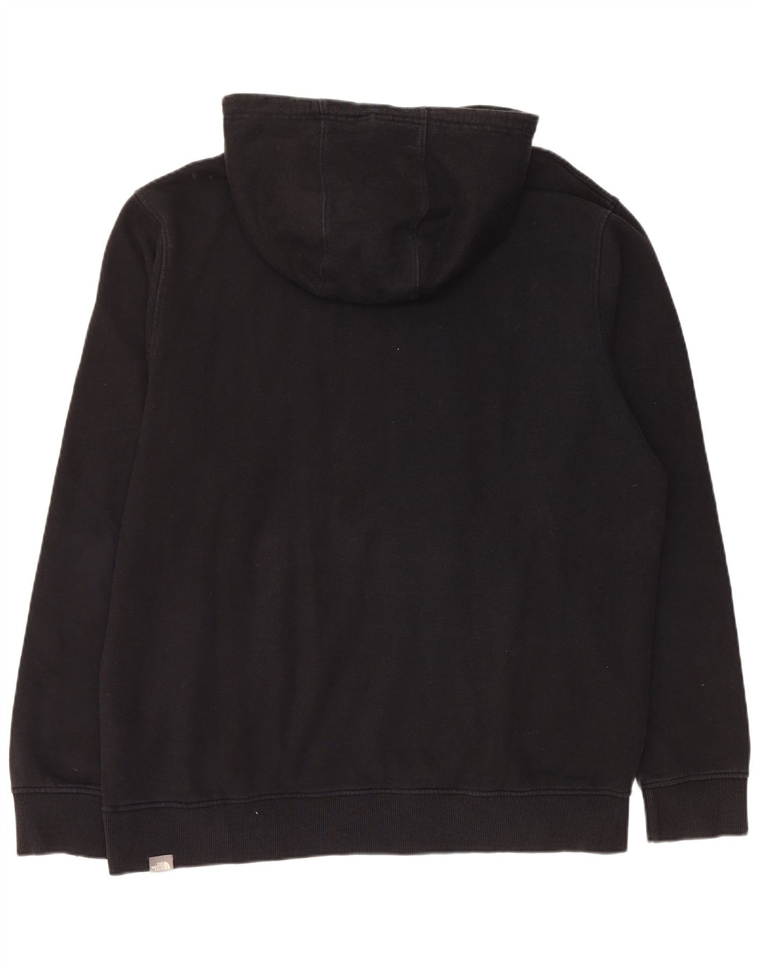 THE NORTH FACE Mens Graphic Hoodie Jumper XL Algodão Preto