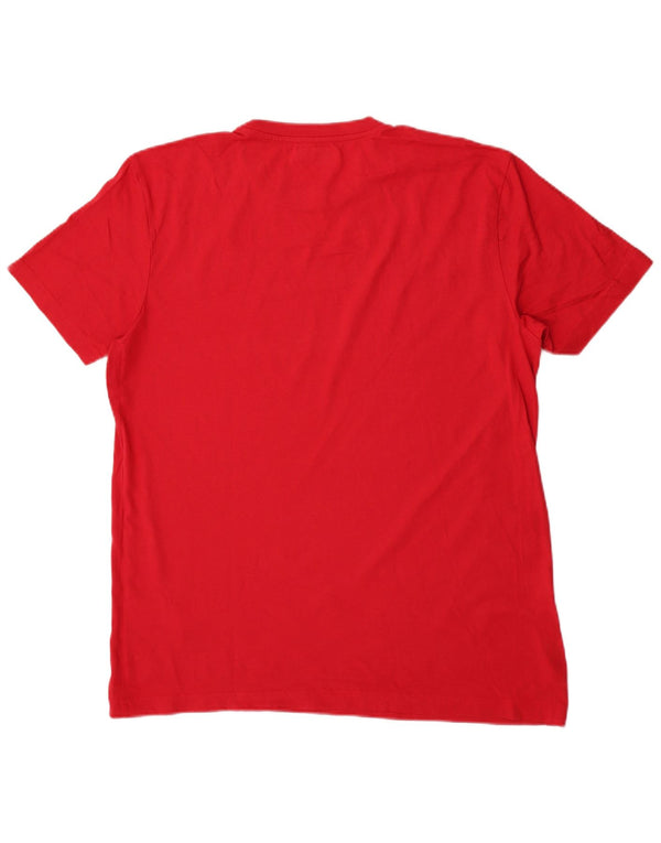 Camiseta masculina Kappa Top 2XL algodão vermelho