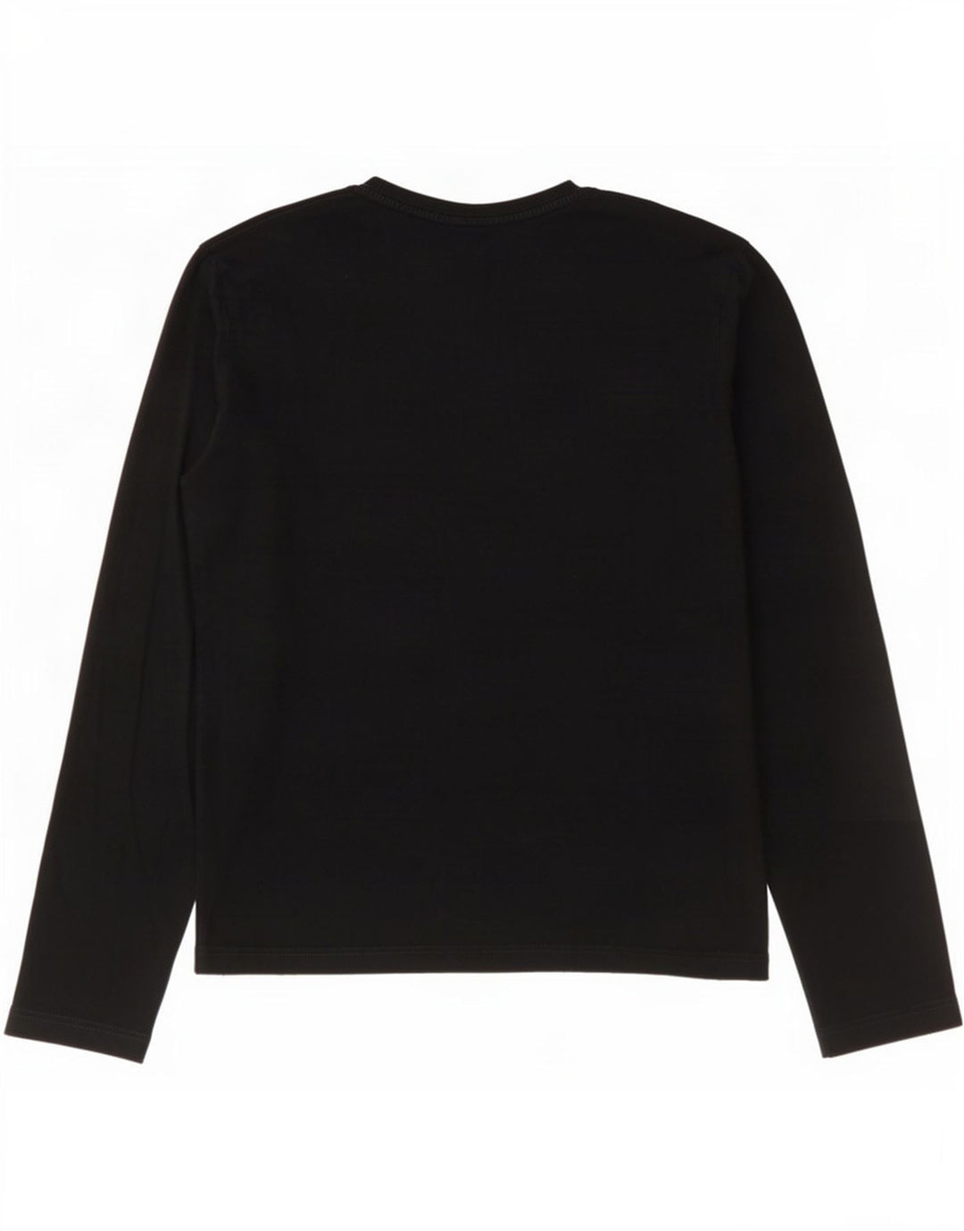 Lacoste Mens Top Manga Longa Tamanho 2 XS Algodão Preto