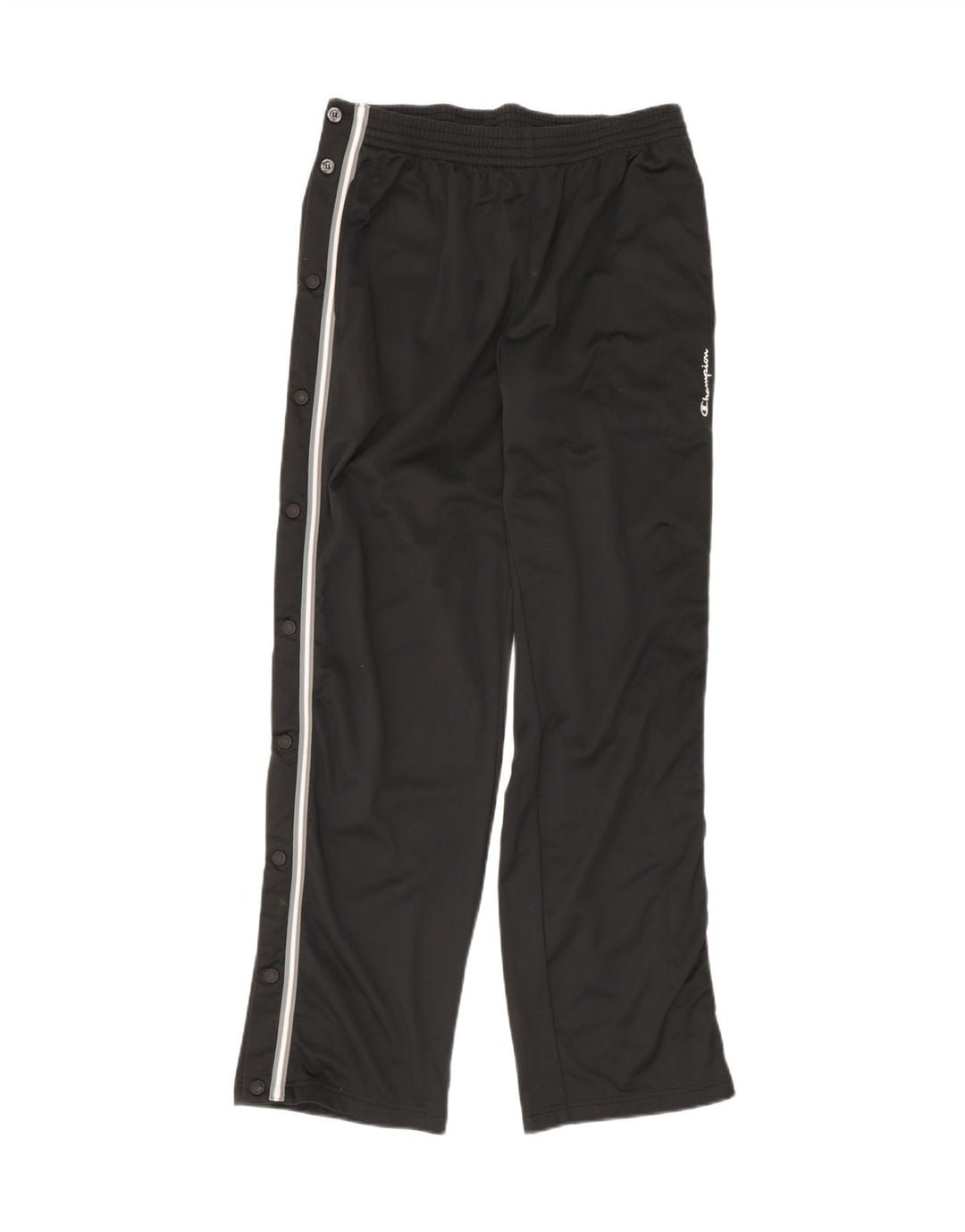 Calça de treino masculina CHAMPION grande poliéster preto