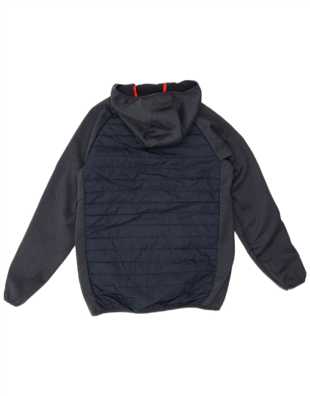 Jaqueta bomber com capuz para meninos Jack & Jones 9-10 anos azul marinho Colourblock