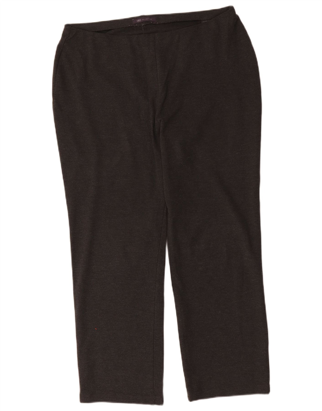Calça casual regular feminina Marks & Spencer Reino Unido 16 grande W34 L28 cinza