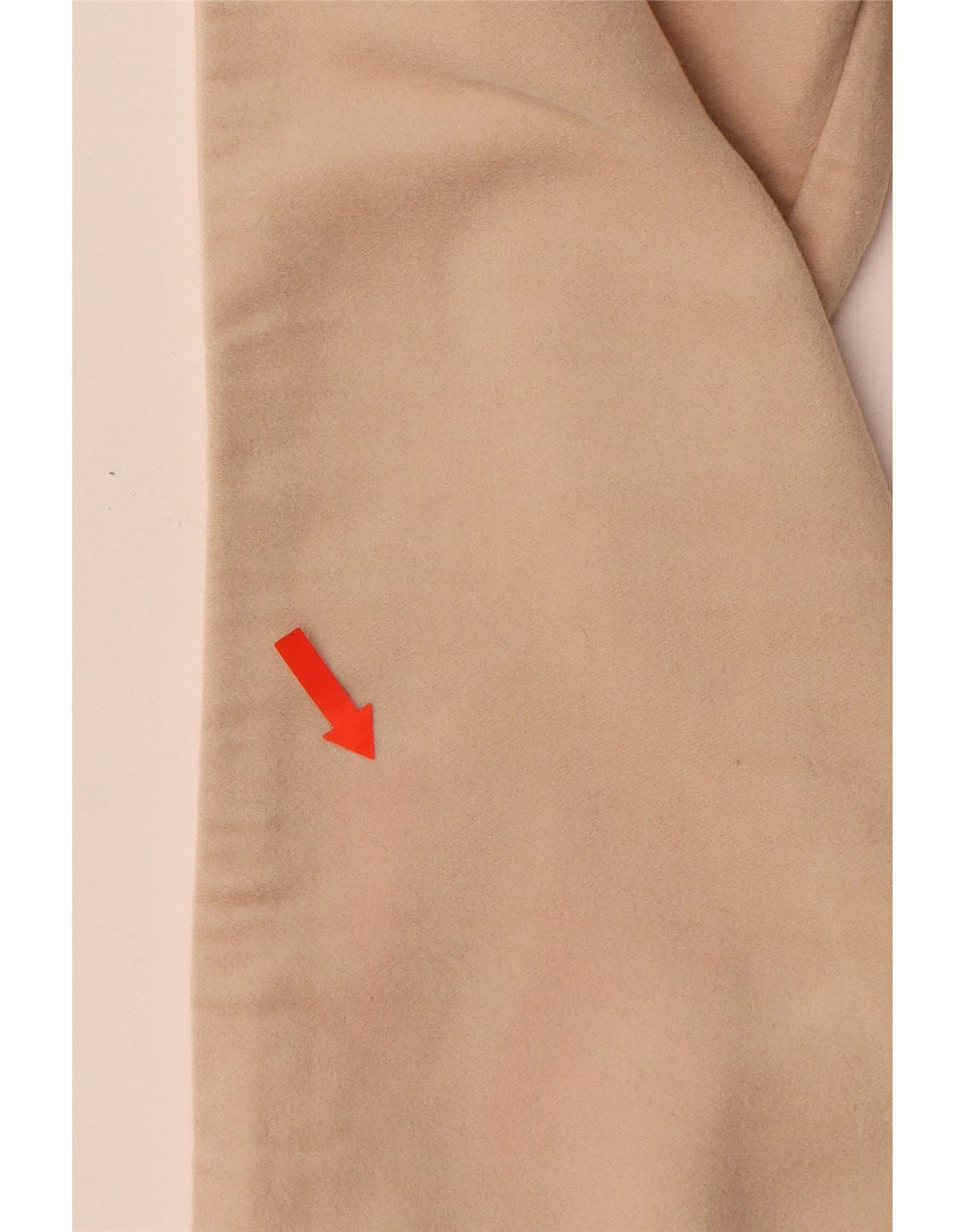 Calça feminina skinny casual LEVI'S W30 L36 algodão bege