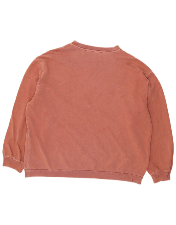 Suéter oversized feminino Levi's UK 14 algodão vermelho médio