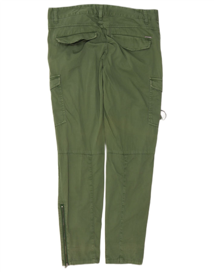 Calça cargo feminina slim DIESEL W30 L30 algodão verde