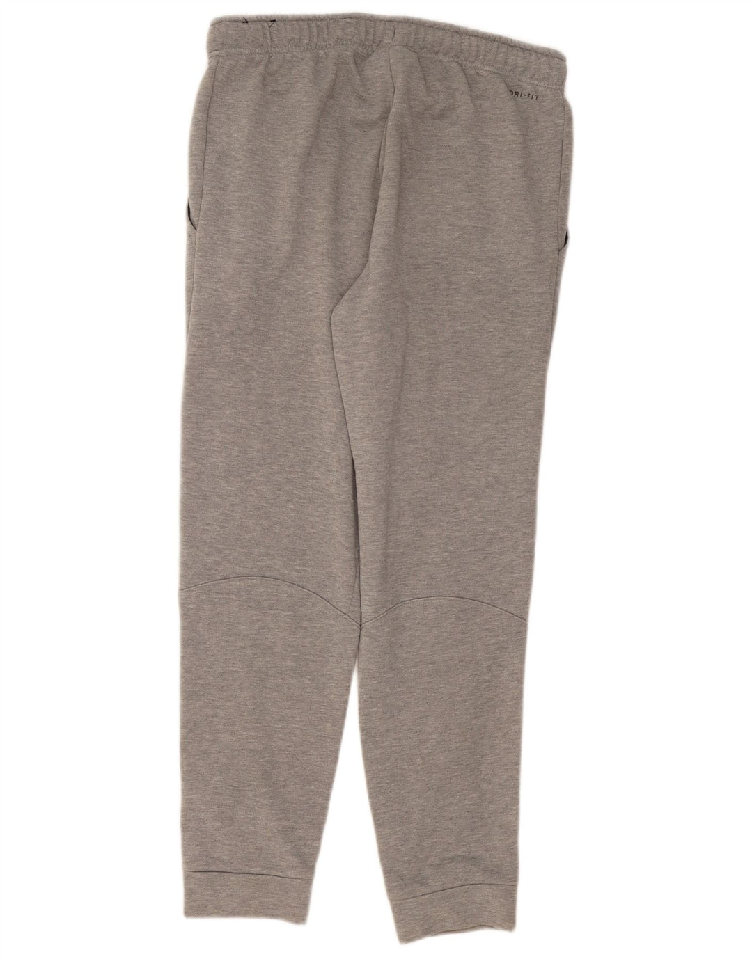 Calça de treino masculina NIKE Dri Fit joggers cinza médio poliéster