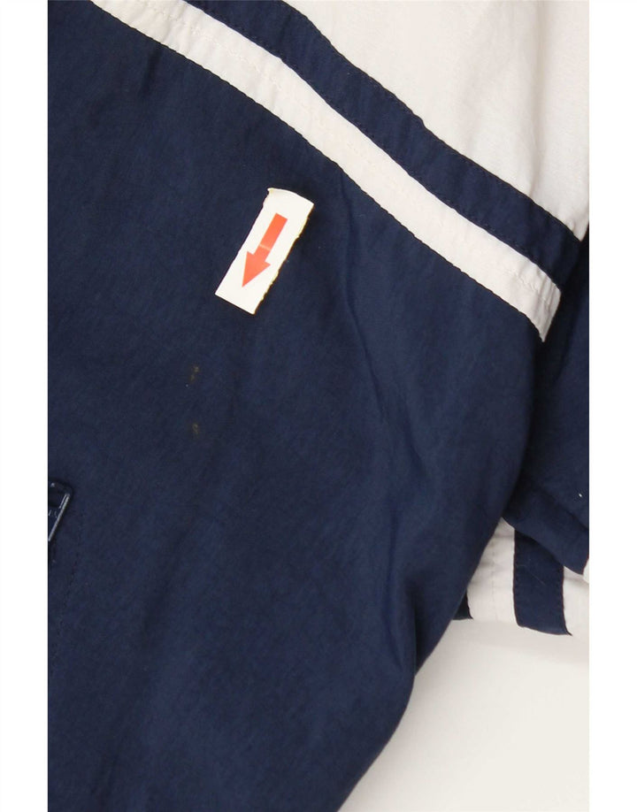Sergio Tacchini Mens Treino Top Jacket IT 50 Médio Azul Marinho