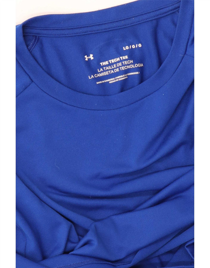 Camiseta masculina Under Armour grande azul