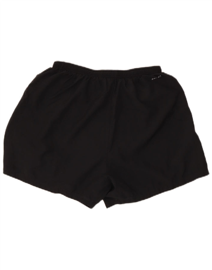 Shorts esportivos regulares femininos Nike UK 12 médio preto