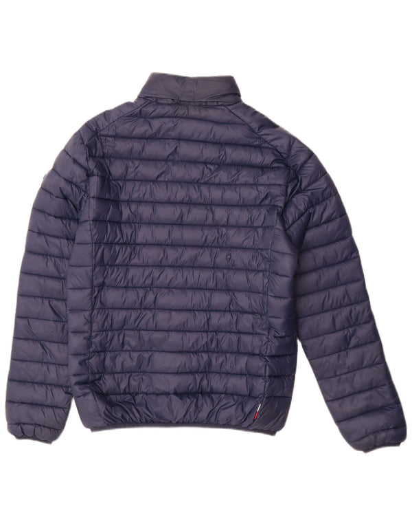 Jaqueta acolchoada feminina Invicta UK 40 grande azul marinho poliamida