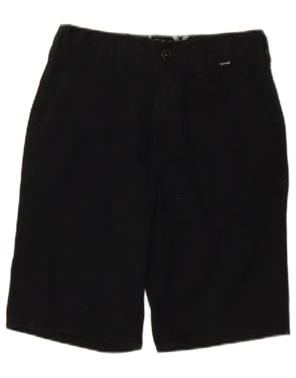 Shorts Chino Hurley Boys 11-12 Anos W24 Azul Marinho Algodão