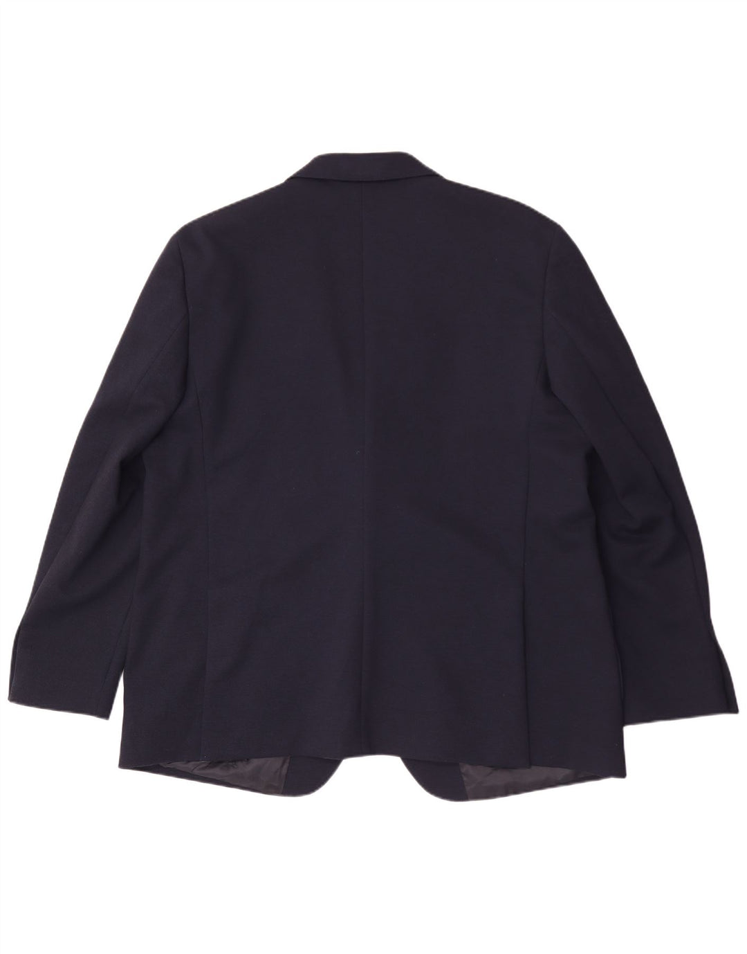 Jaqueta blazer masculina longa de 2 botões Marks & Spencer Reino Unido 50 3XL azul marinho