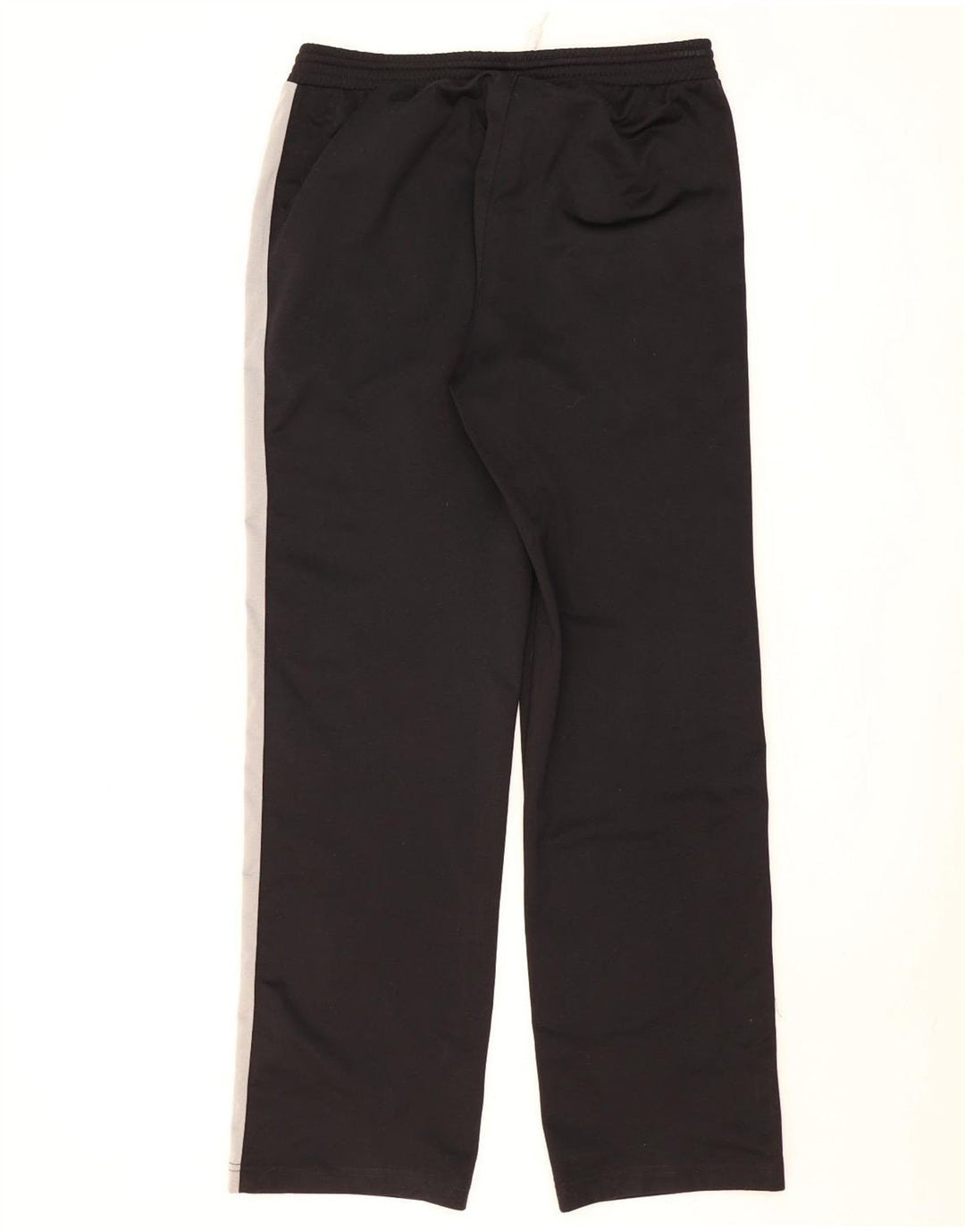 Calça de treino masculina Champion grande poliéster colorblock preto