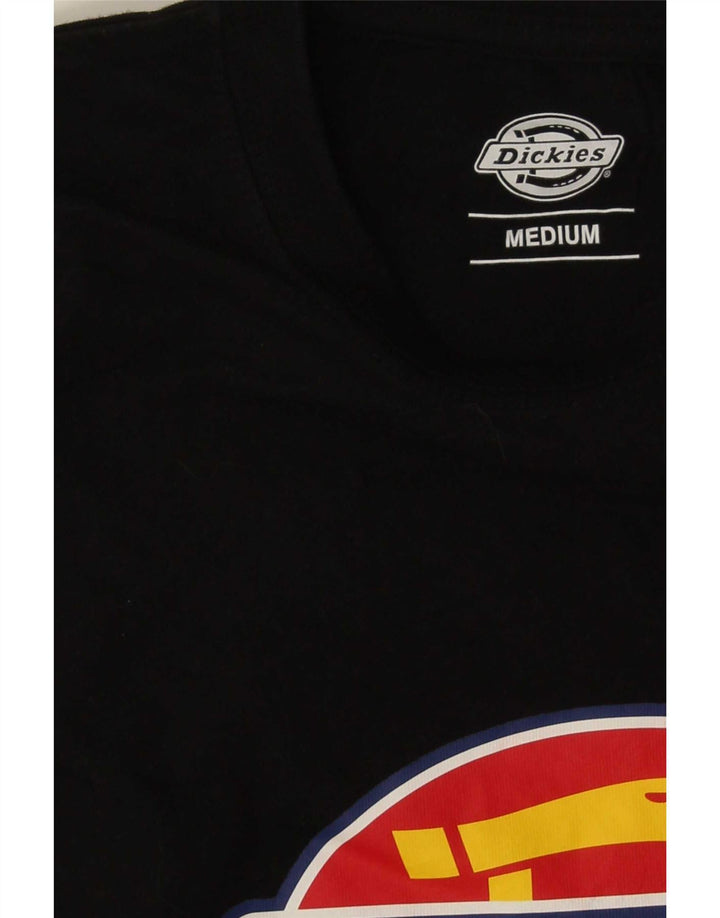 Camiseta gráfica masculina Dickies Top médio preto