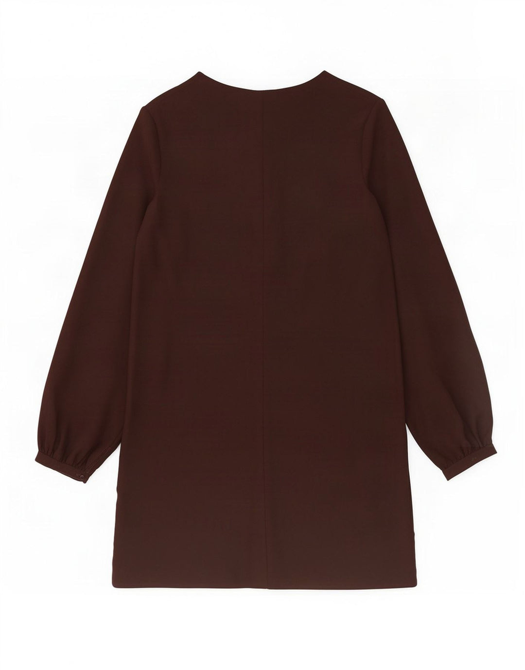 Vestido feminino Zara de manga comprida UK 14 médio preto