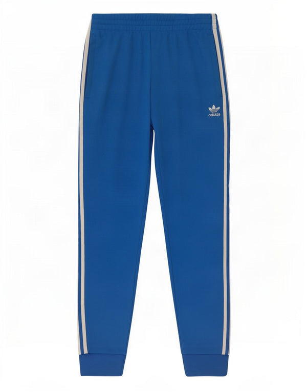 Adidas Mens Treino Calças Joggers Pequeno Poliéster Azul