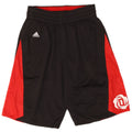 Adidas Mens Sport Shorts Pequeno Poliéster Colorblock Preto