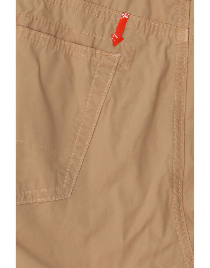MURPHY & NYE Womens Slim Casual Trousers W30 L32 Beige Cotton Vintage Murphy & Nye and Second-Hand Murphy & Nye from Messina Hembry 