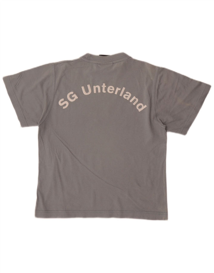 Camiseta Umbro Boys Graphic 11-12 Anos Algodão Cinza
