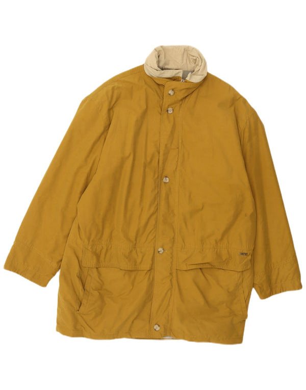 Jaqueta utilitária masculina Daniel Hechter Gore-Tex IT 50 grande lã amarela