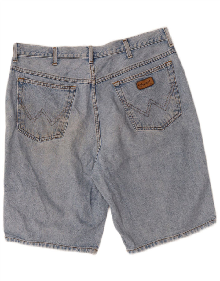 Shorts jeans masculino WRANGLER W34 grande azul