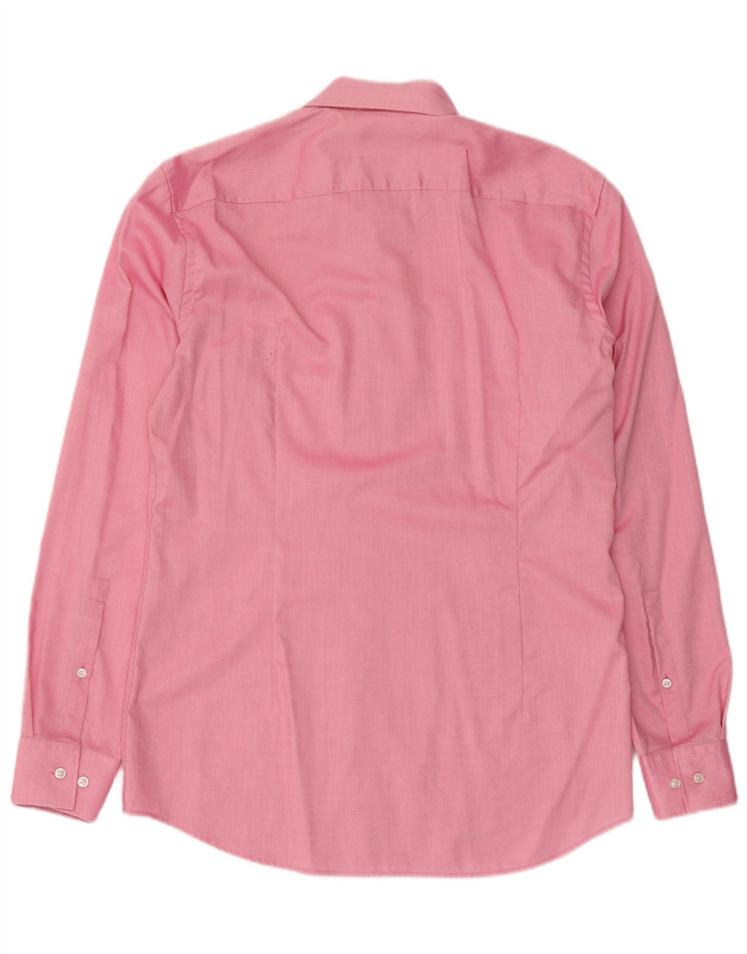 Camisa Slim Fit Masculina Hugo Boss Tamanho 39 15 1/2 Rosa Médio