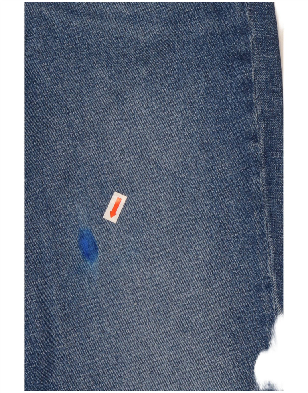 Lee Womens Elly Slim Jeans W31 L28 Azul Algodão Clássico