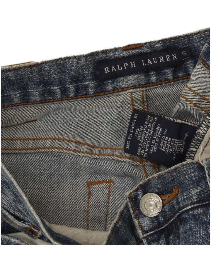 Jeans feminino Ralph Lauren Bootcut US 6 Médio W30 L30 Azul Algodão