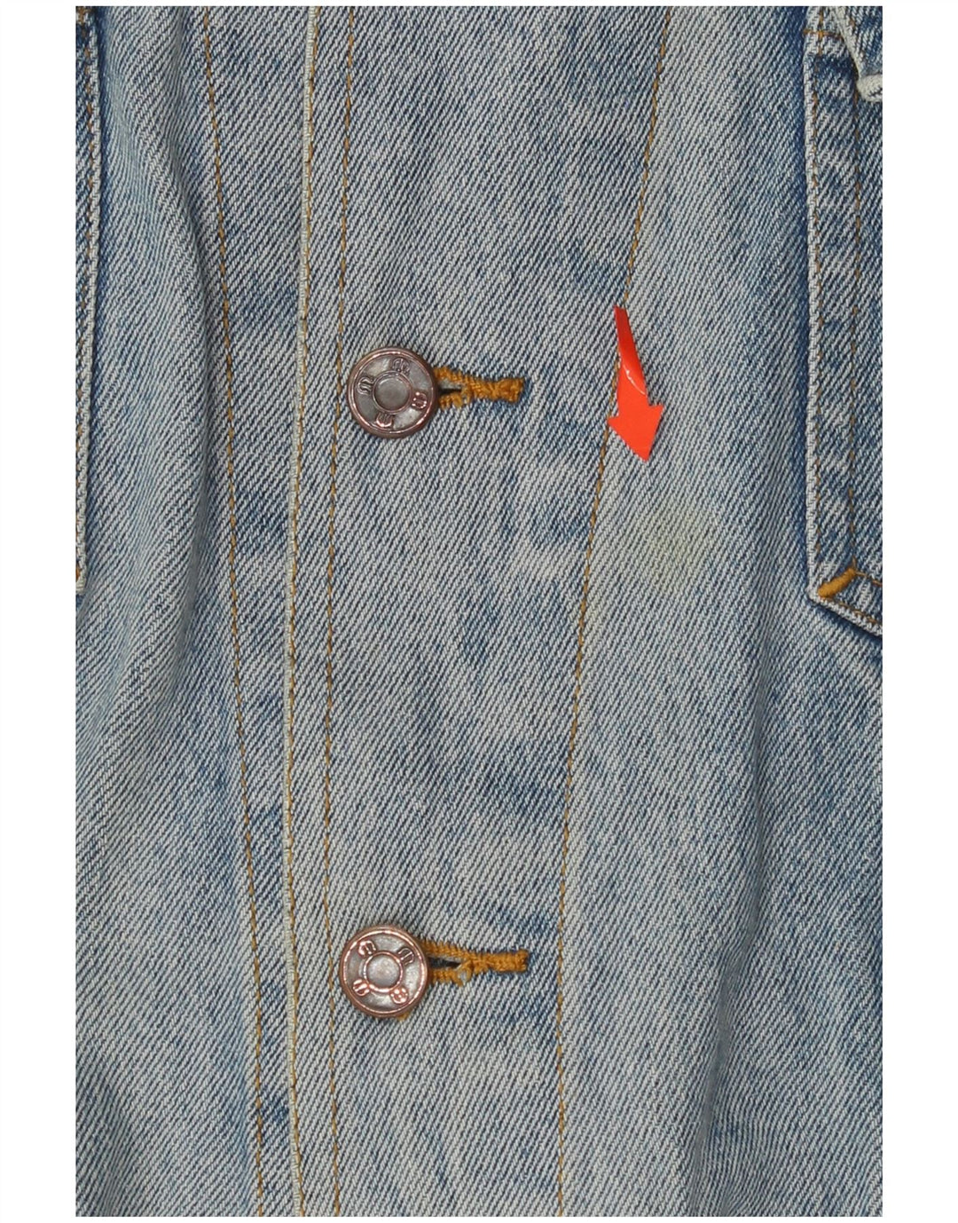 Jaqueta jeans masculina MICHELANGELO UK 40 grande azul
