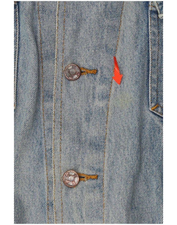 Jaqueta jeans masculina MICHELANGELO UK 40 grande azul
