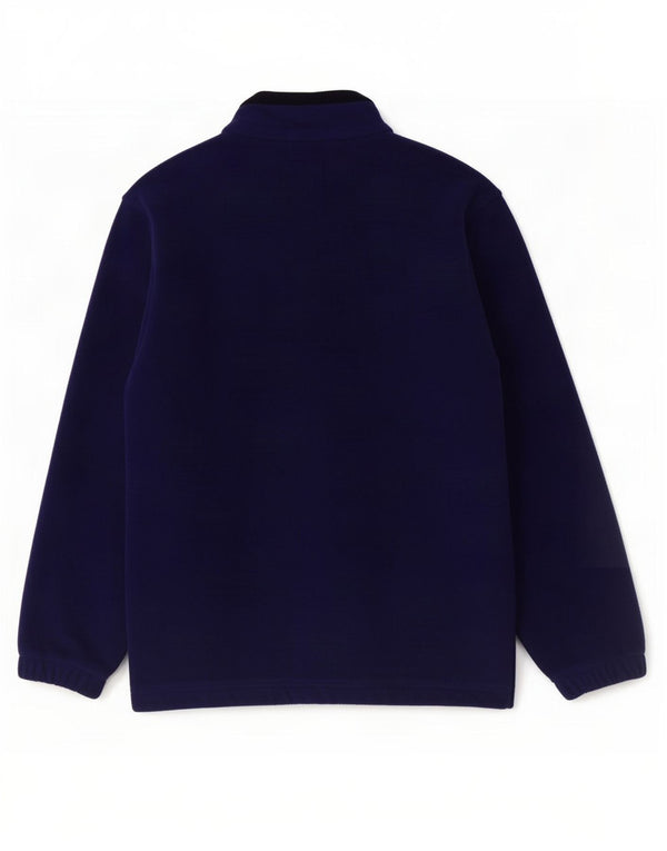Michael Fleece Jacket Marks & Spencer feminino Reino Unido 8 pequeno azul marinho
