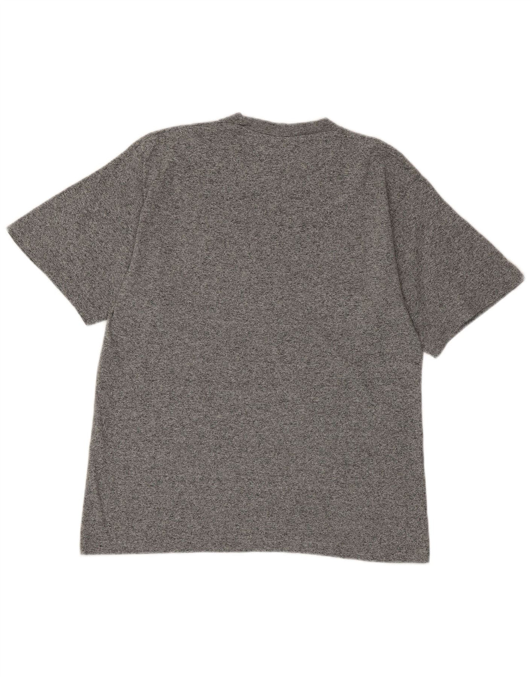 Camiseta masculina Champion pequena cinza manchada