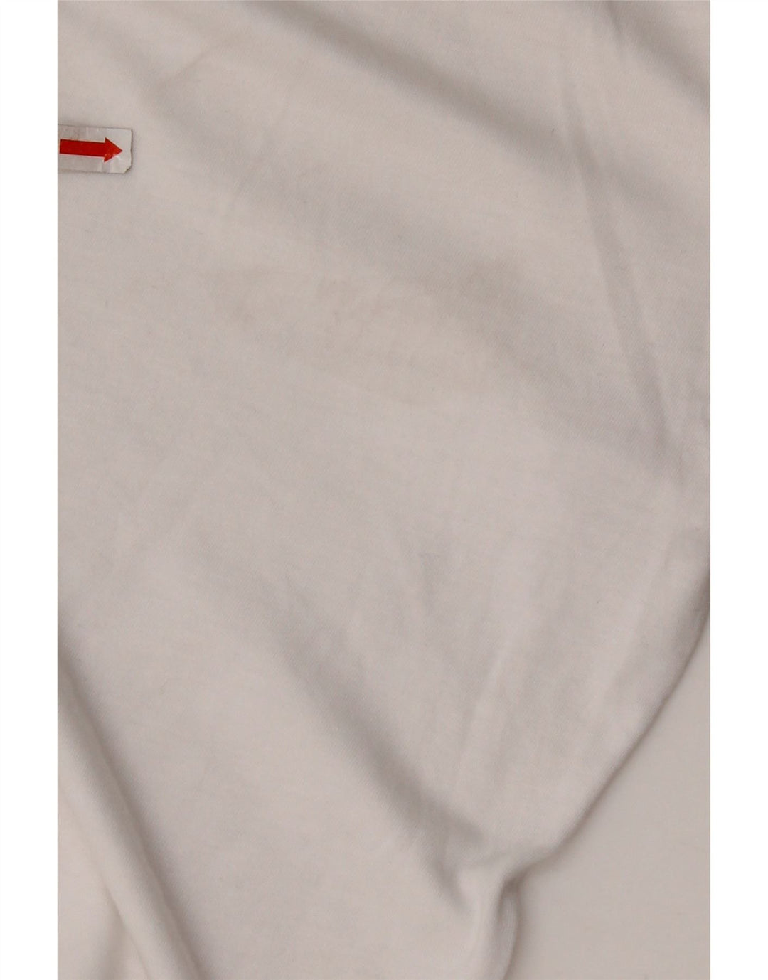 Camiseta feminina NEW BALANCE Crop Graphic UK 10 algodão branco pequeno