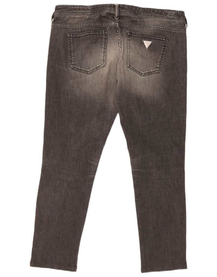 Guess Feminino Foxy Skinny Jeans W38 L27 Cinza