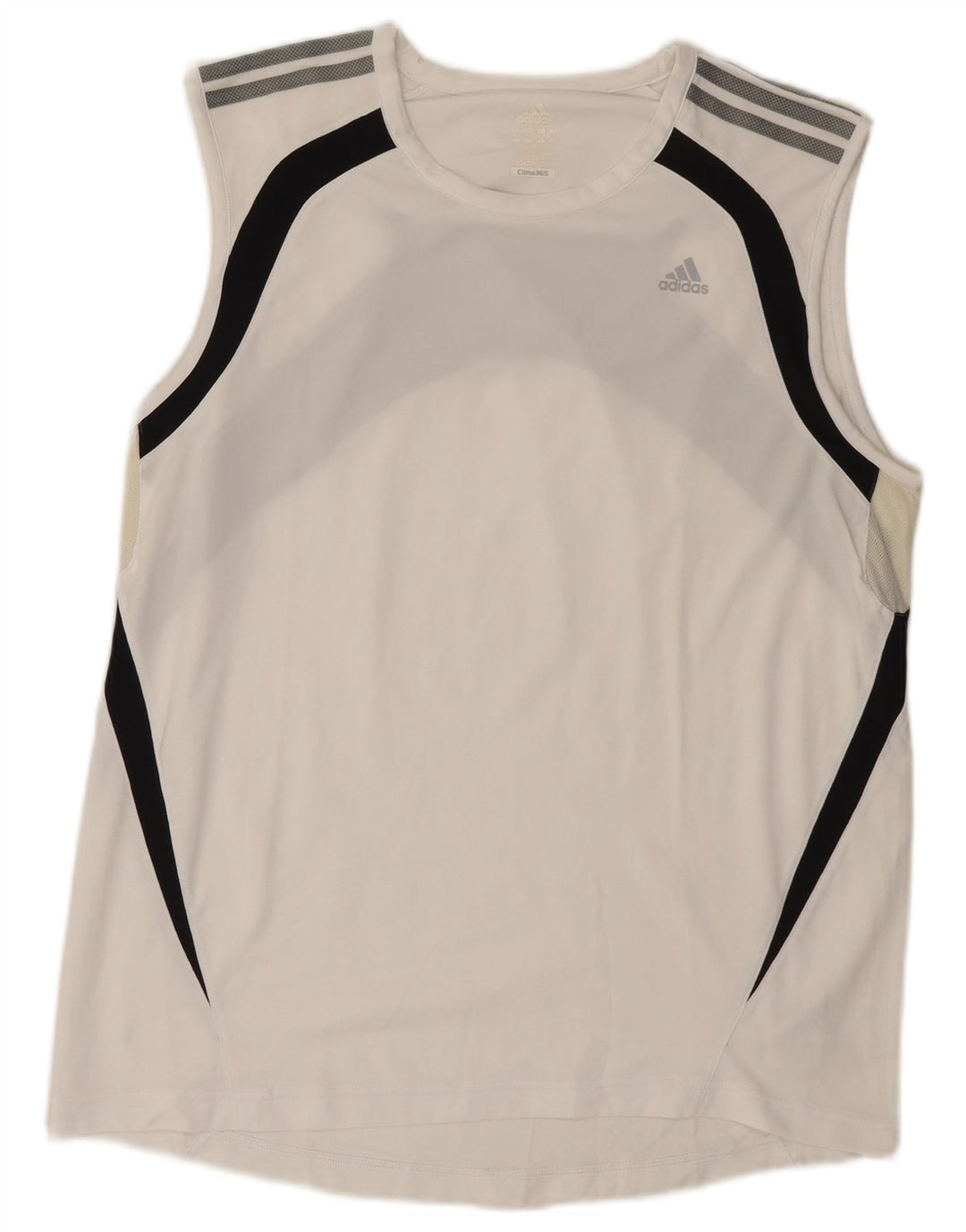 Adidas Mens Clima 365 Vest Top XL Branco Colourblock Poliéster