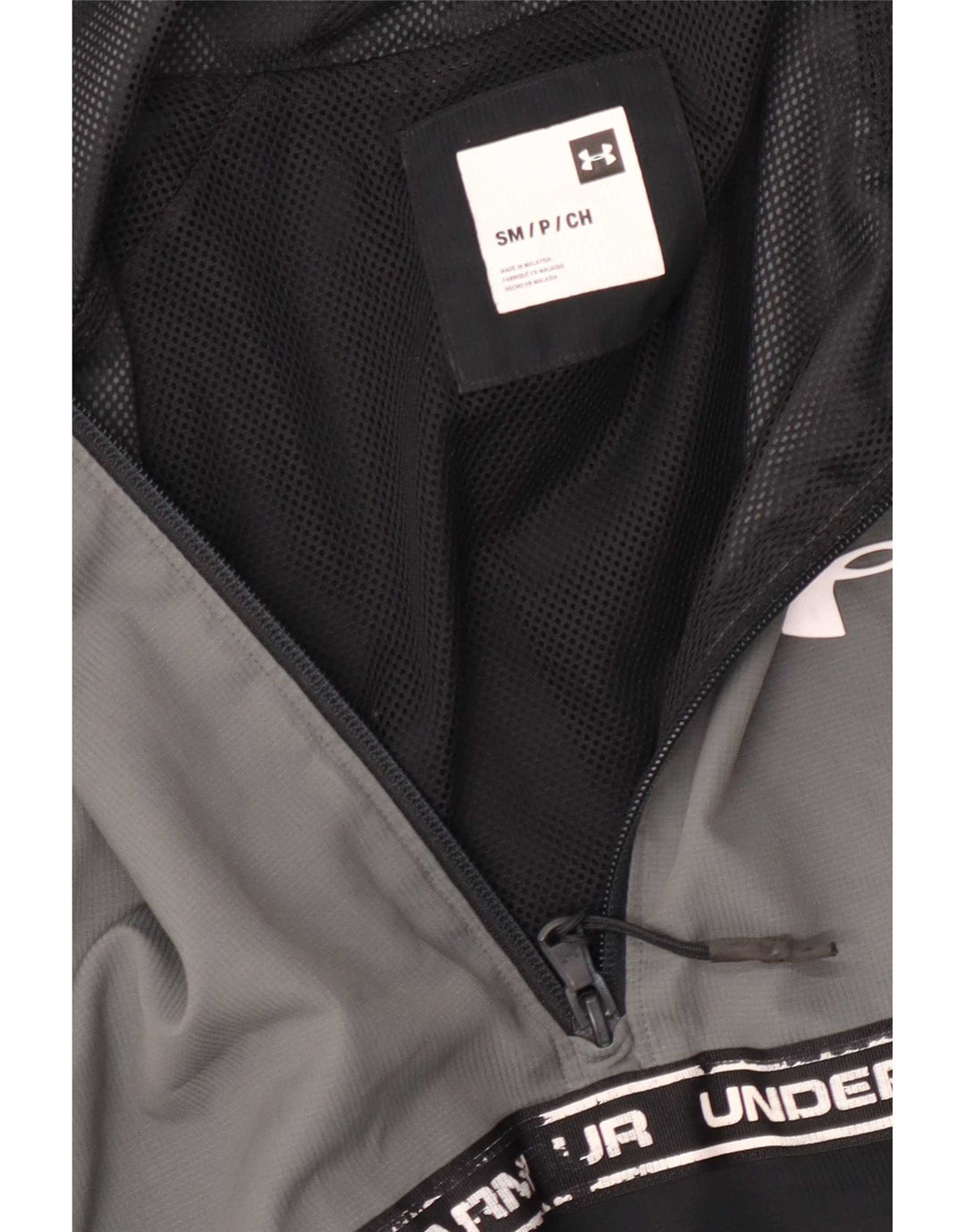Under Armour Mens Graphic Tracksuit Top Jacket Reino Unido 36 Pequeno Preto