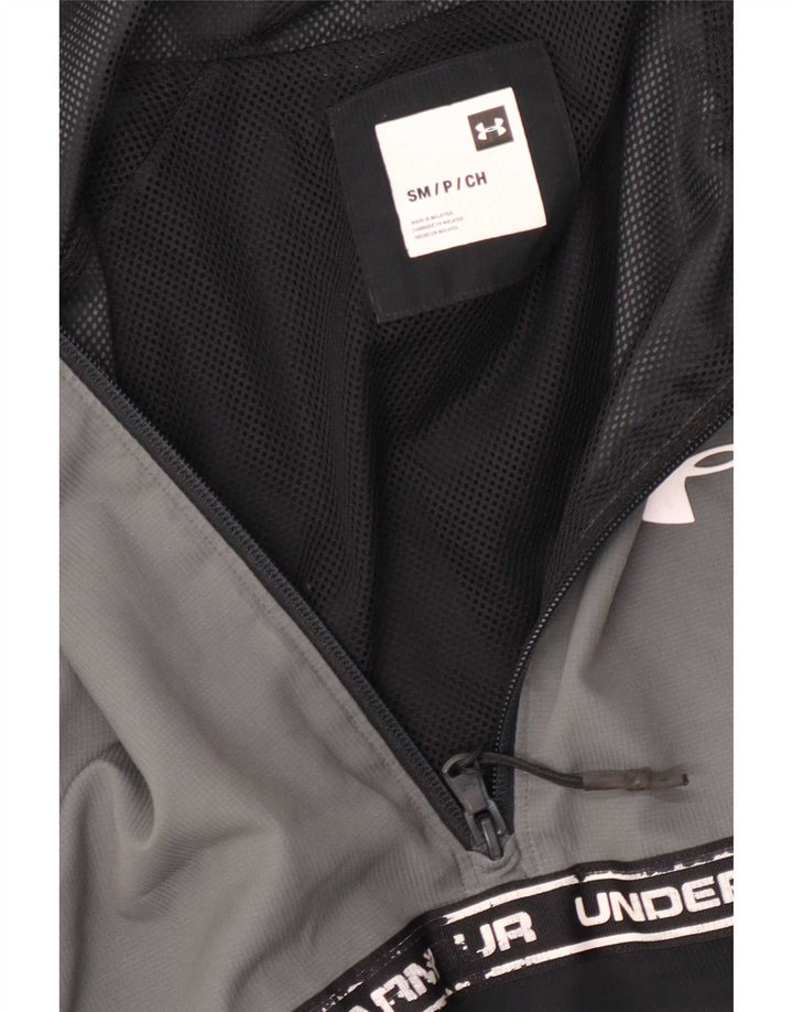 Under Armour Mens Graphic Tracksuit Top Jacket Reino Unido 36 Pequeno Preto