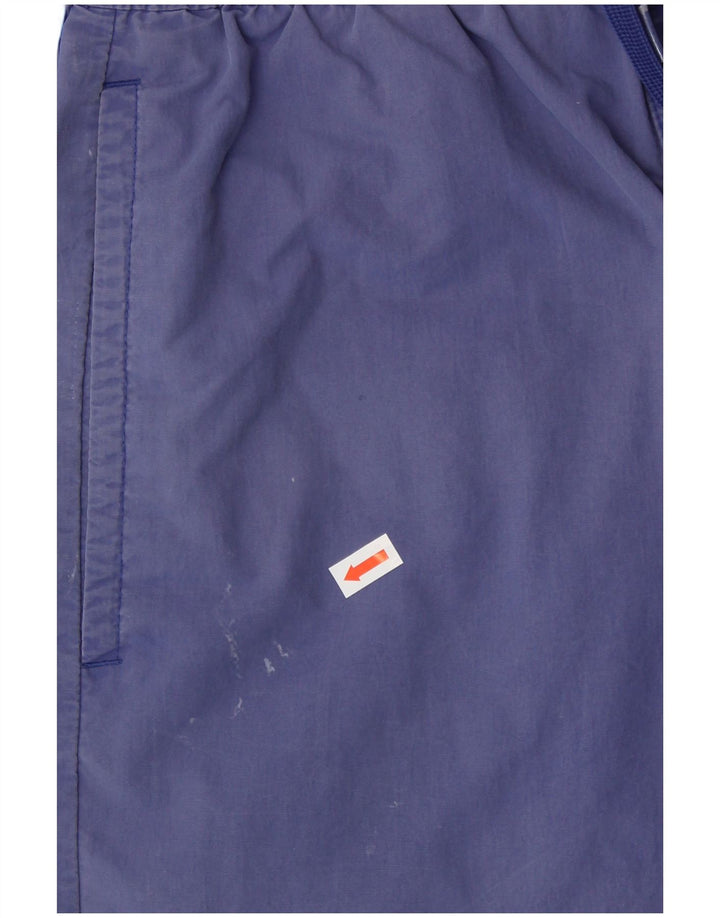 Shorts esportivos masculinos ADIDAS pequeno azul poliéster